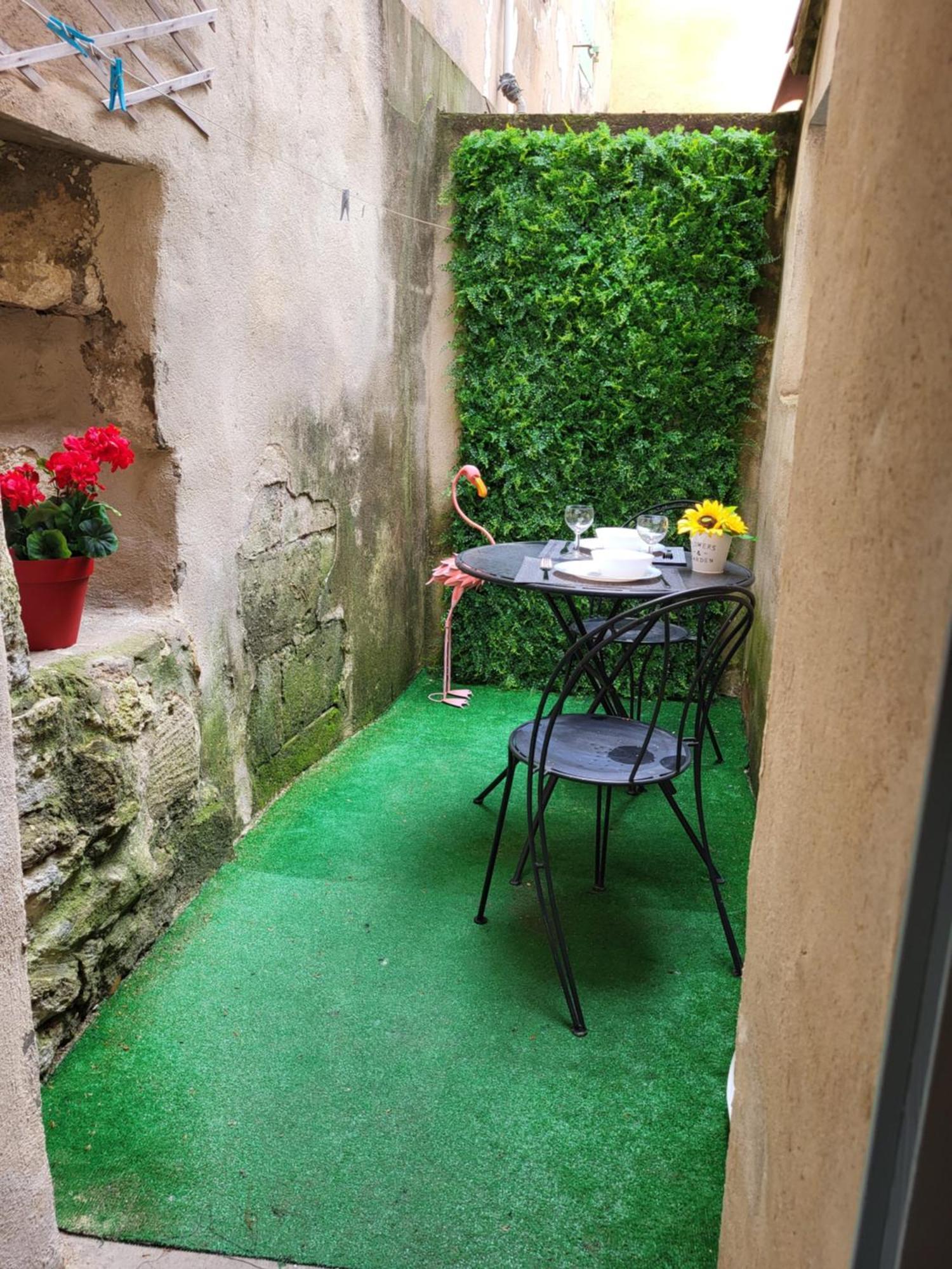 Studio/2 Pieces, Terrasse Aviñón Exterior foto